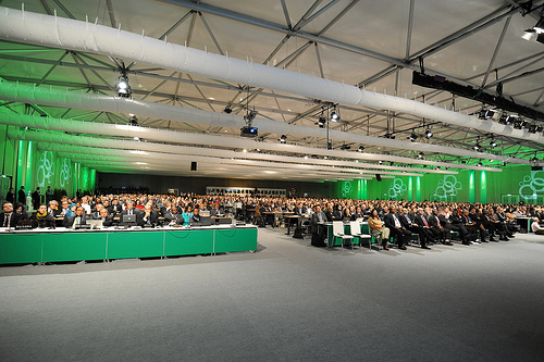 opening ceremony of cop19 at warsaw national stadium