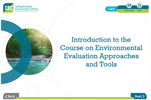 IEO Evaluation Course